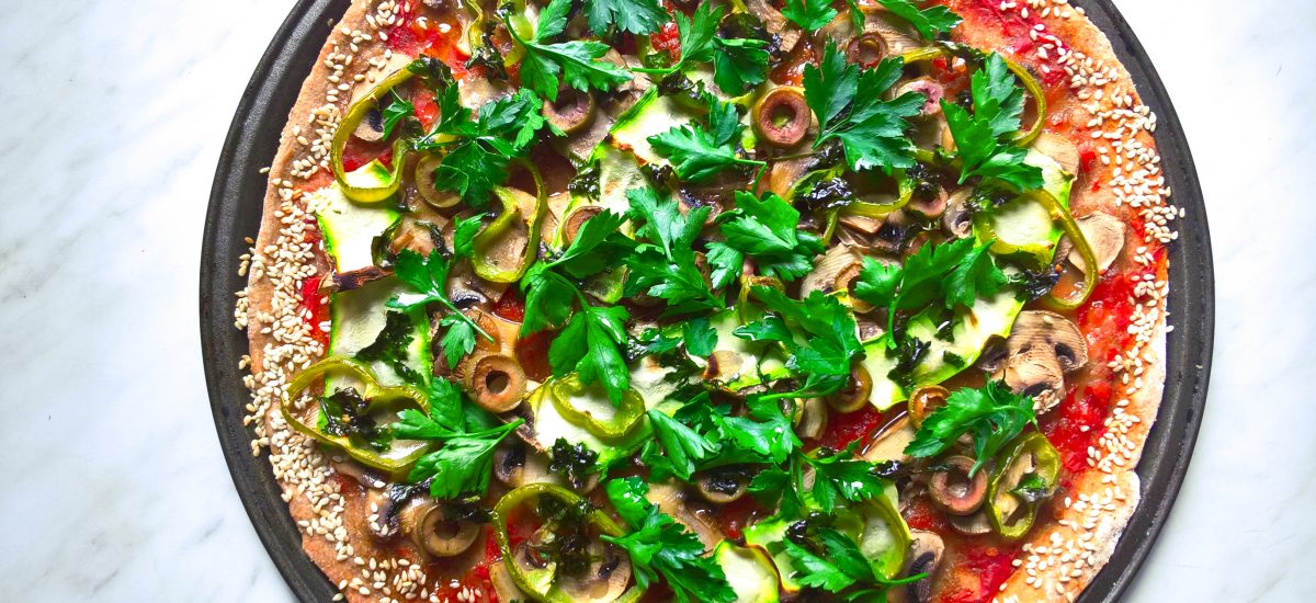 Healthy Vegan Pizza